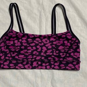 Lululemon size 4 Cheetah Straight Up Sports Bra